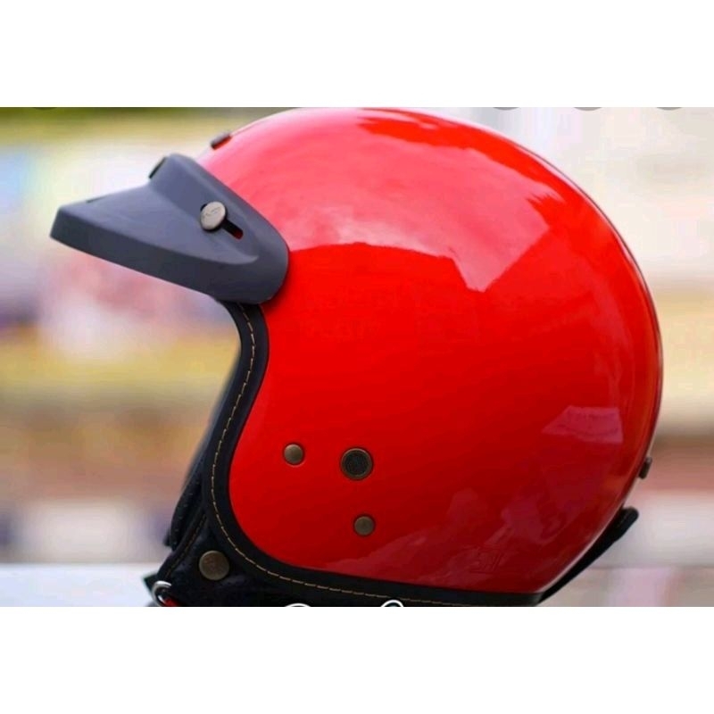 HELM BOGO RETRO NJS ORIGINAL PRODUK FULL WARNA