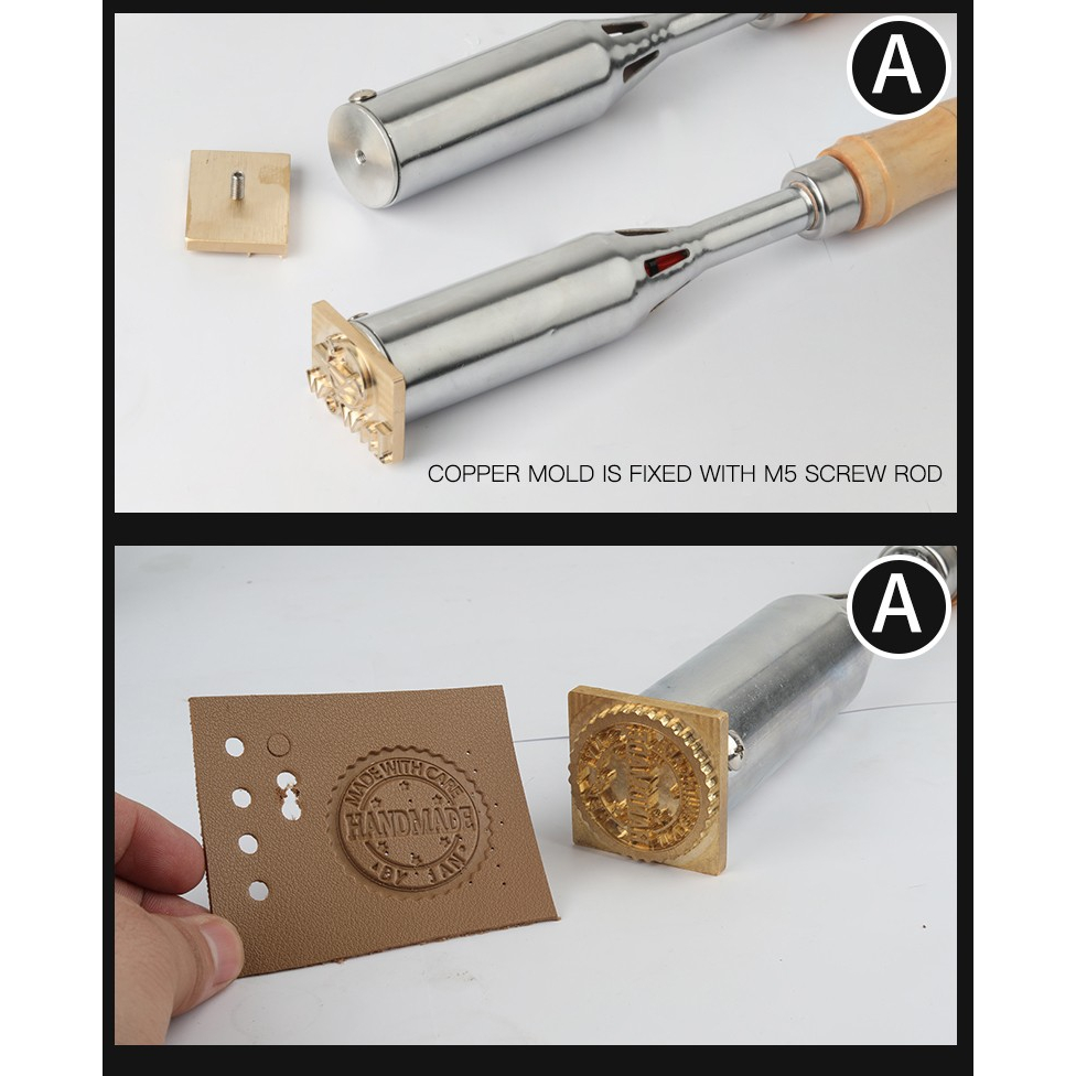 

Mesin Stempel Panas Produk Hot Print Handheld / Logo Merk Produk