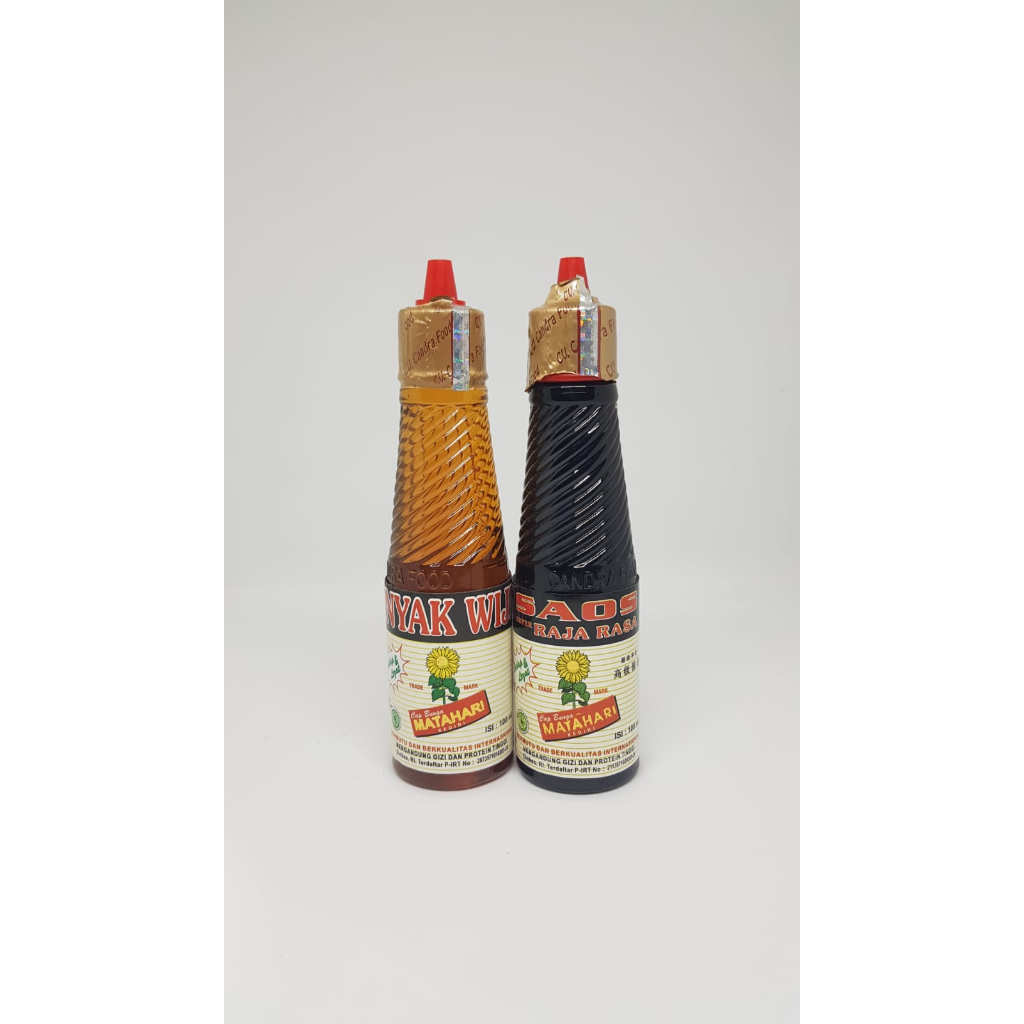 

PAKET EKONOMIS 2PCS UKURAN 100ML MINYAK WIJEN & SAOS RAJARASA