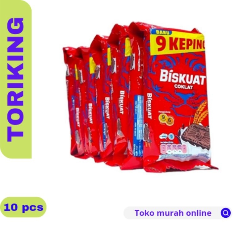 

BISKUAT RASA COKLAT (1Pak isi 10pcs @34gr)