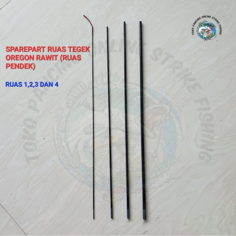 SPAREPART RUAS TEGEK OREGON RAWIT 1 SET (RUAS 1,2,3,DAN 4)