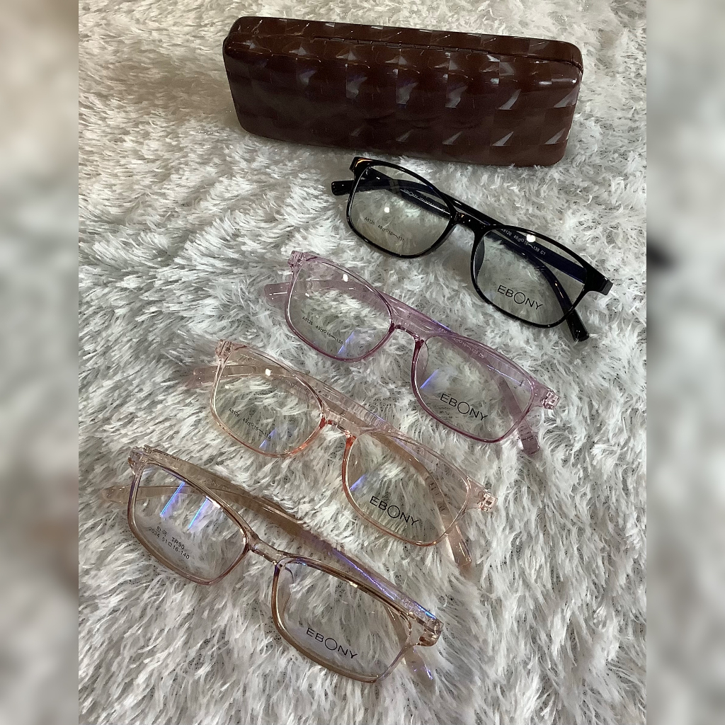 FRAME EBONY - KACAMATA BESI - KACAMATA BOR - EBONY - FRAME PLASTIK - KACAMATA EBONY - FRAME KACAMATA