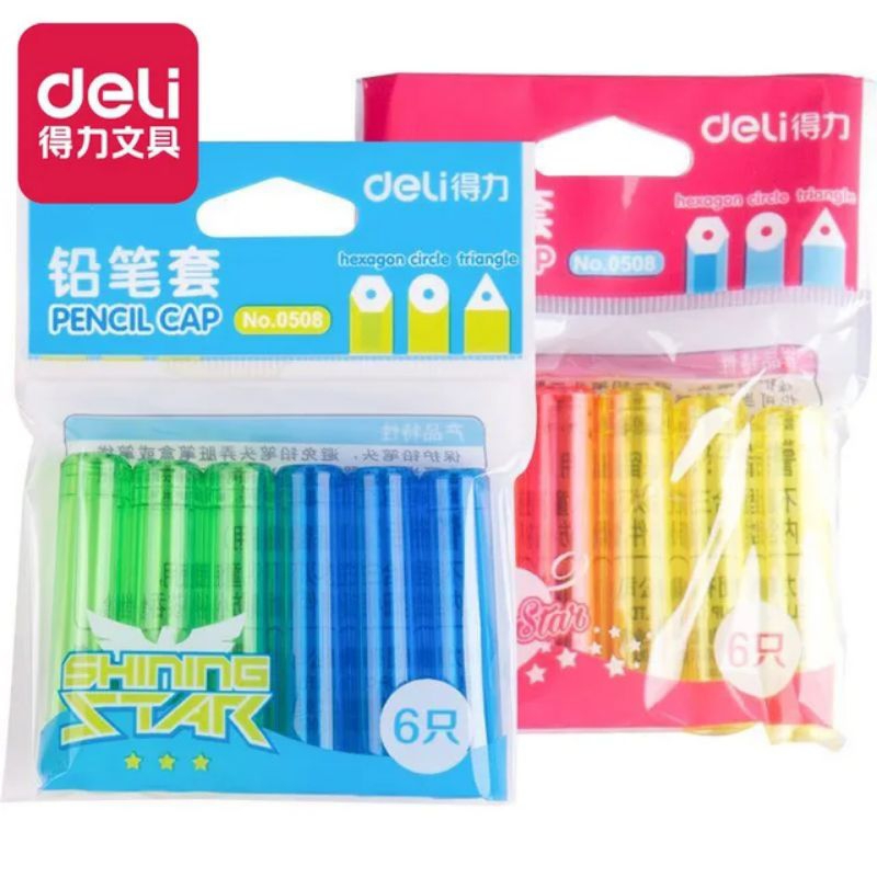 

Cover Pelindung Pensil Penutup Pensil Pencil Cap / Tutup Pensil Plastik Motif Kartun / Pencil Protector Cover Student Pen