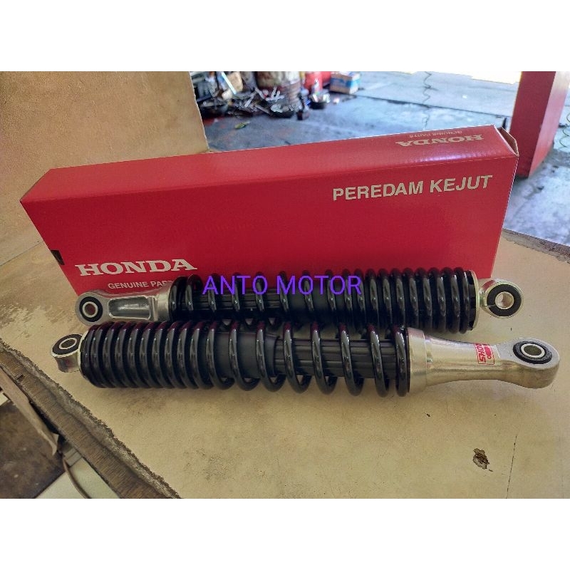 SHOCK BELAKANG SET KHARISMA SUPRA X 25 OLD ASLI HONDA AHM