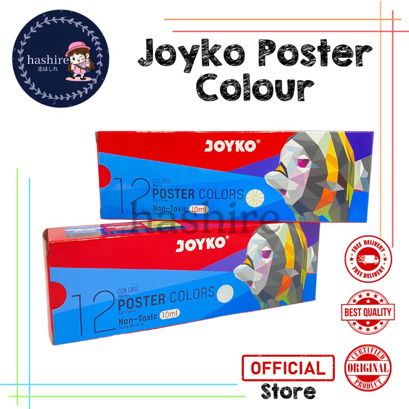 

Cat Poster Poster Color Joyko POC 12 Warna