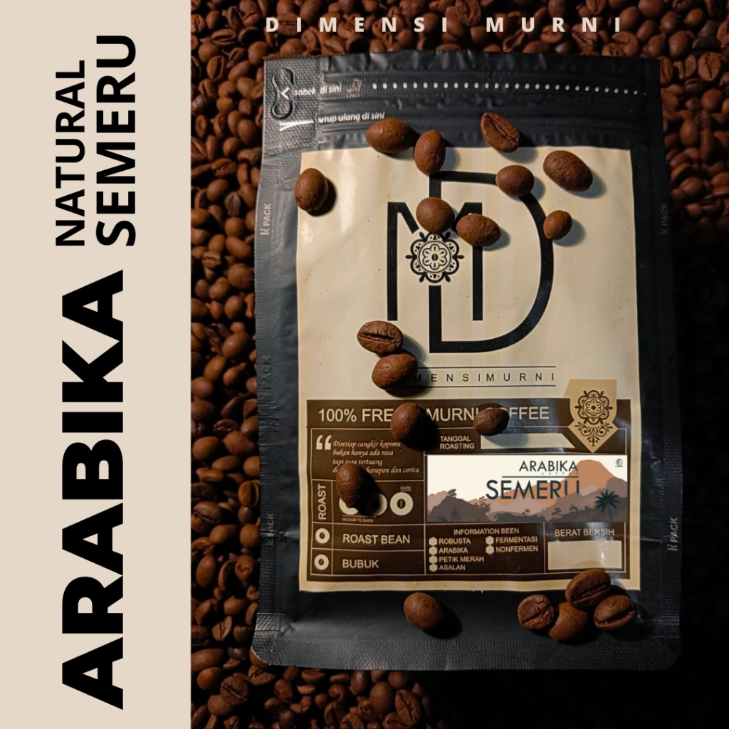 

Biji Kopi Bubuk. Natural Arabika Semeru, Medium To Dark RaostBean/Bubuk