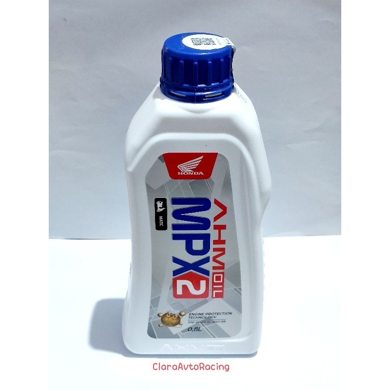 Oli Ahm Oil Mpx2 Matic 10w 30sl Oli Asli Mesin Mpx2 Oli Motor Matic Honda Vario Beat