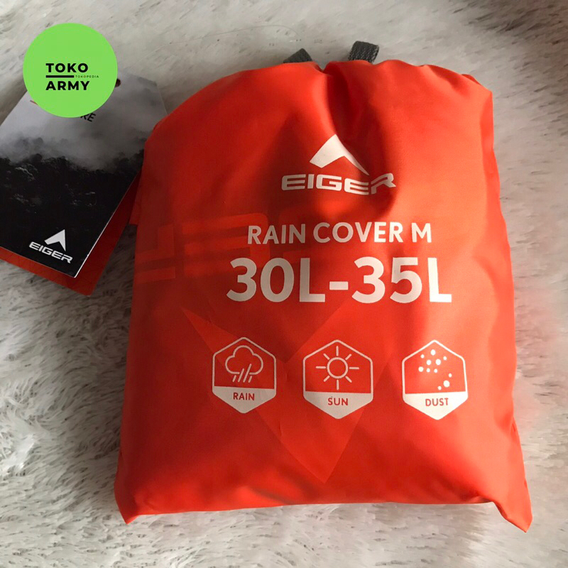 Eiger Rain Cover Tas - M