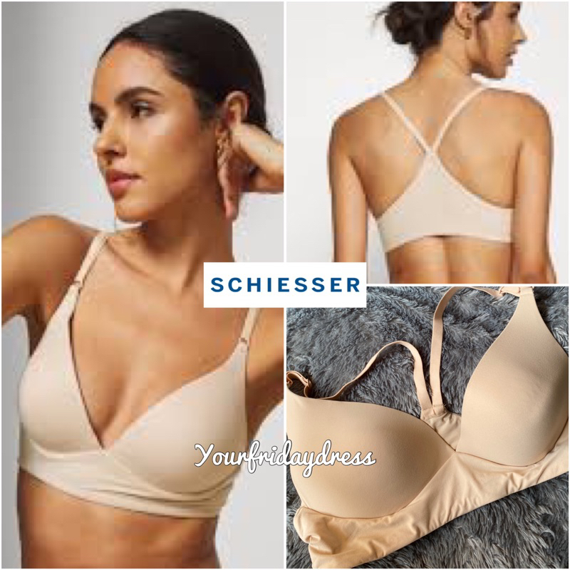 Jumbo Maidenform Berlei Schiesser seamless Bra Women's Back Smoothing T-Shirt No wire padded Bra, 36