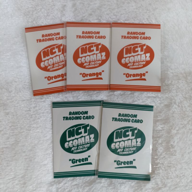 TC CCOMAZ 2ND LINE UP PHOTOCARD NCT 127 DREAM WAYV SEALED