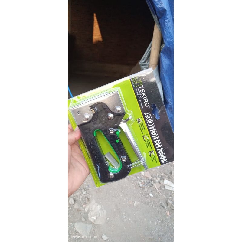 

Staples tembak Tekiro 3 in 1 6-14mm staples tembak multifungsi