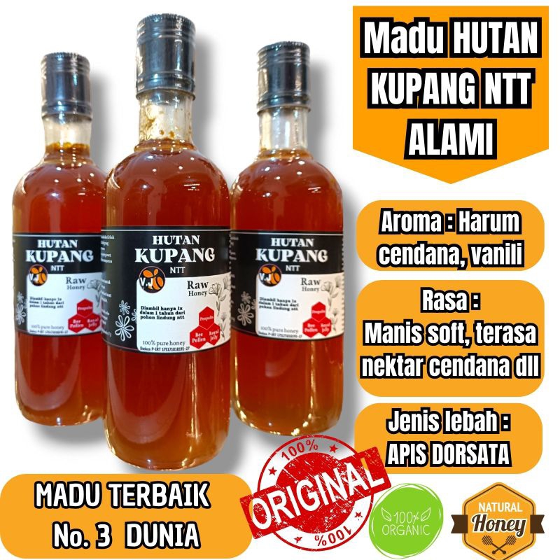 

Madu hutan timor KUPANG (NTT) lebah liar dorsata terbaik ke3 DUNIA