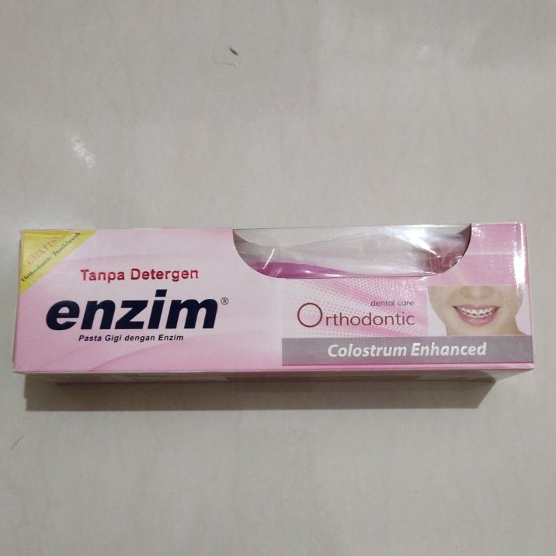 PASTA GIGI ENZIM ORTHODONTIC FREE SIKAT GIGI