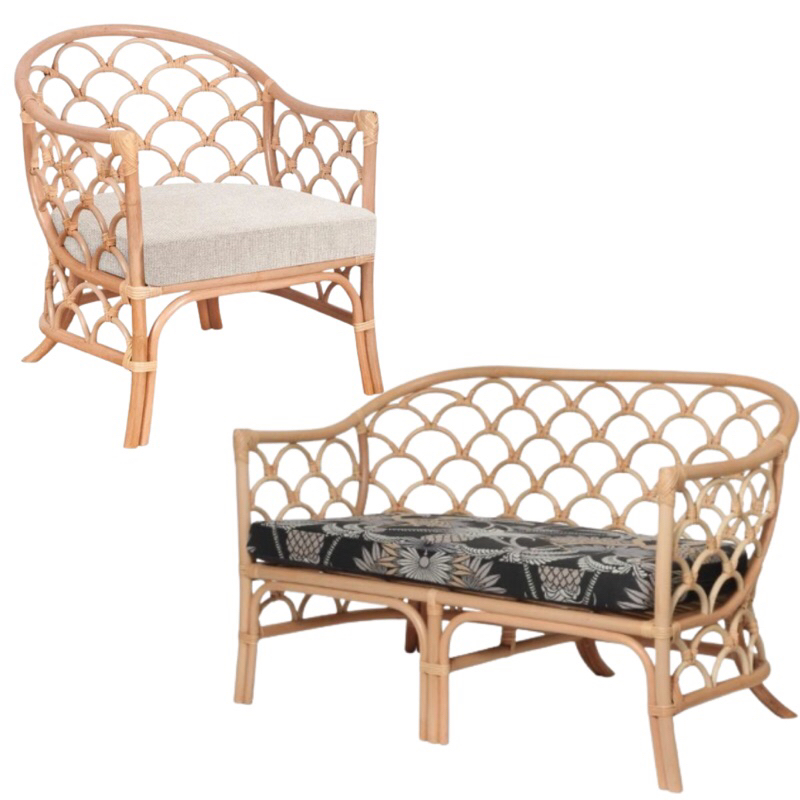 Kursi Rotan / Sofa Rotan / Bangku Rotan / Kursi Tamu Rotan