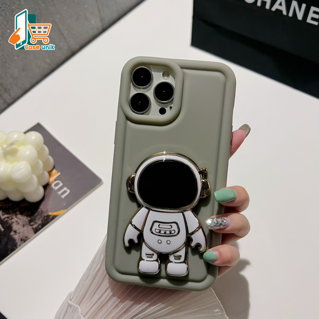 GC67 SOFTCASE SILIKON DELUXE MATTE MACARON STAND ASTRONOT SPACE FOR INFINIX SMART 5 6 NFC 6+ 7 HOT 9 10 11 12 20 20I 30 30I 30 PLAY NOTE 12 12 G96 30 30 PRO CS6282