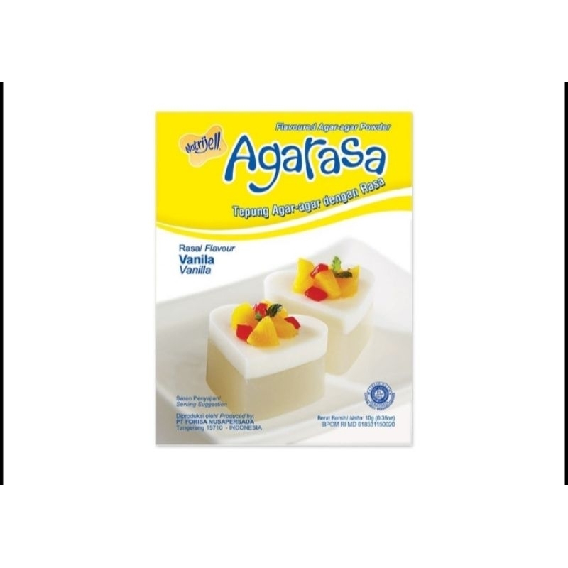 

° Nutrijell Agarasa Rasa Vanila 22gr