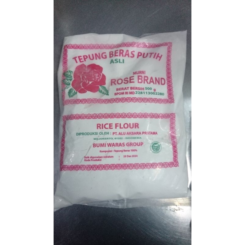 

tepung beras putih rose brand 500g