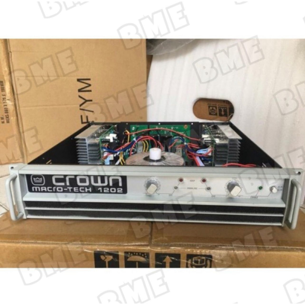 POWER AMPLIFIER CROWN MACRO TECH 1202 / MACROTECH 1202 GRADE A
