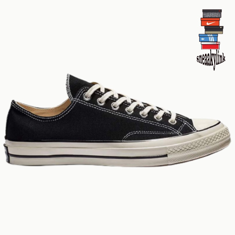 Converse 70s Low Black White Egret Original