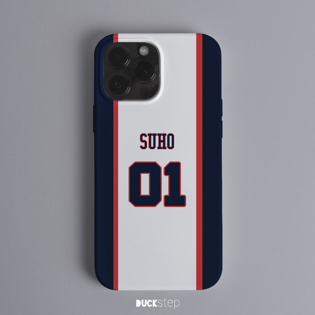 Duckstep Case EXO Suho Iphone Samsung Oppo Vivo Hardcase Softcase Glass Case Premium Quality Pet (Bi