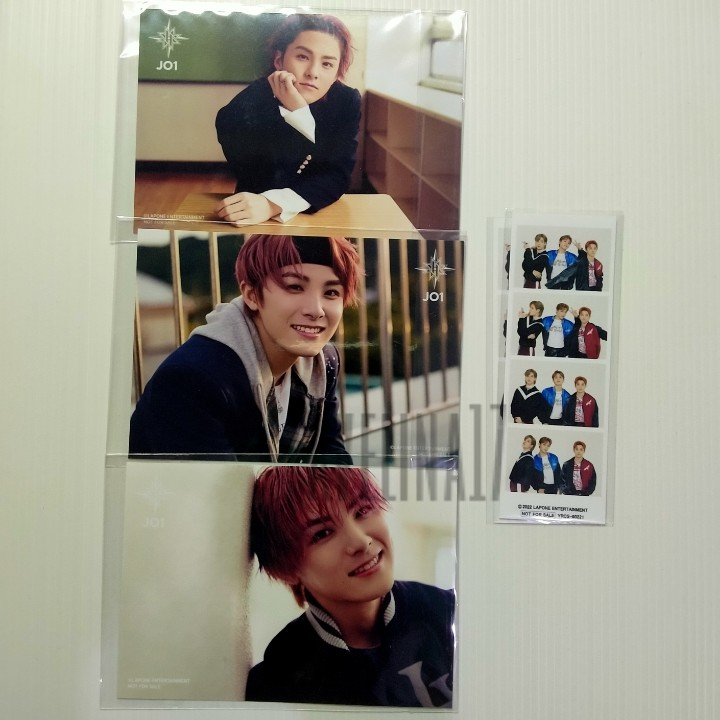 JO1 Photo Print Stargazer Takumi 4cut Unit Midnight Sun