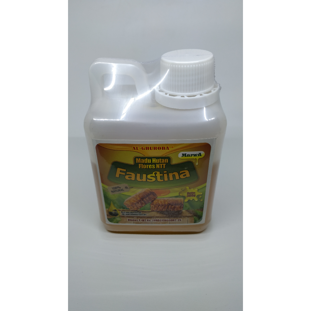 

FAUSTINA Madu Hutan Flores NTT Jerigen 500gr Al-Ghuroba