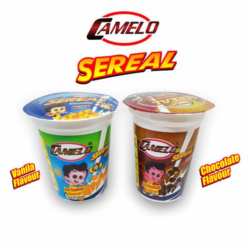 

Snack Camelo Sereal Coklat, Vanilla, Strawberry, Nangka 1 Pcs