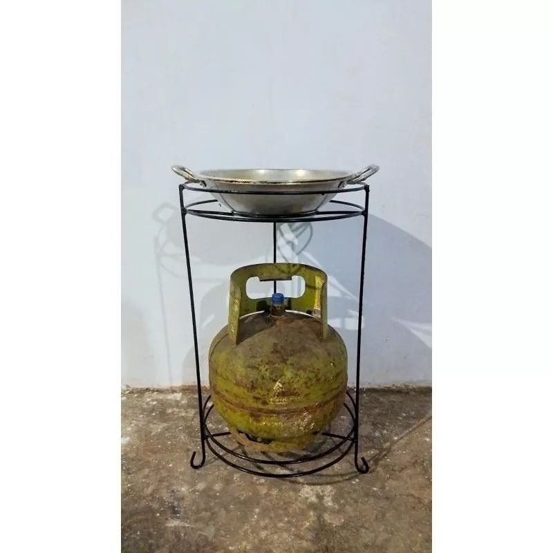 rak panci susun 2 besi