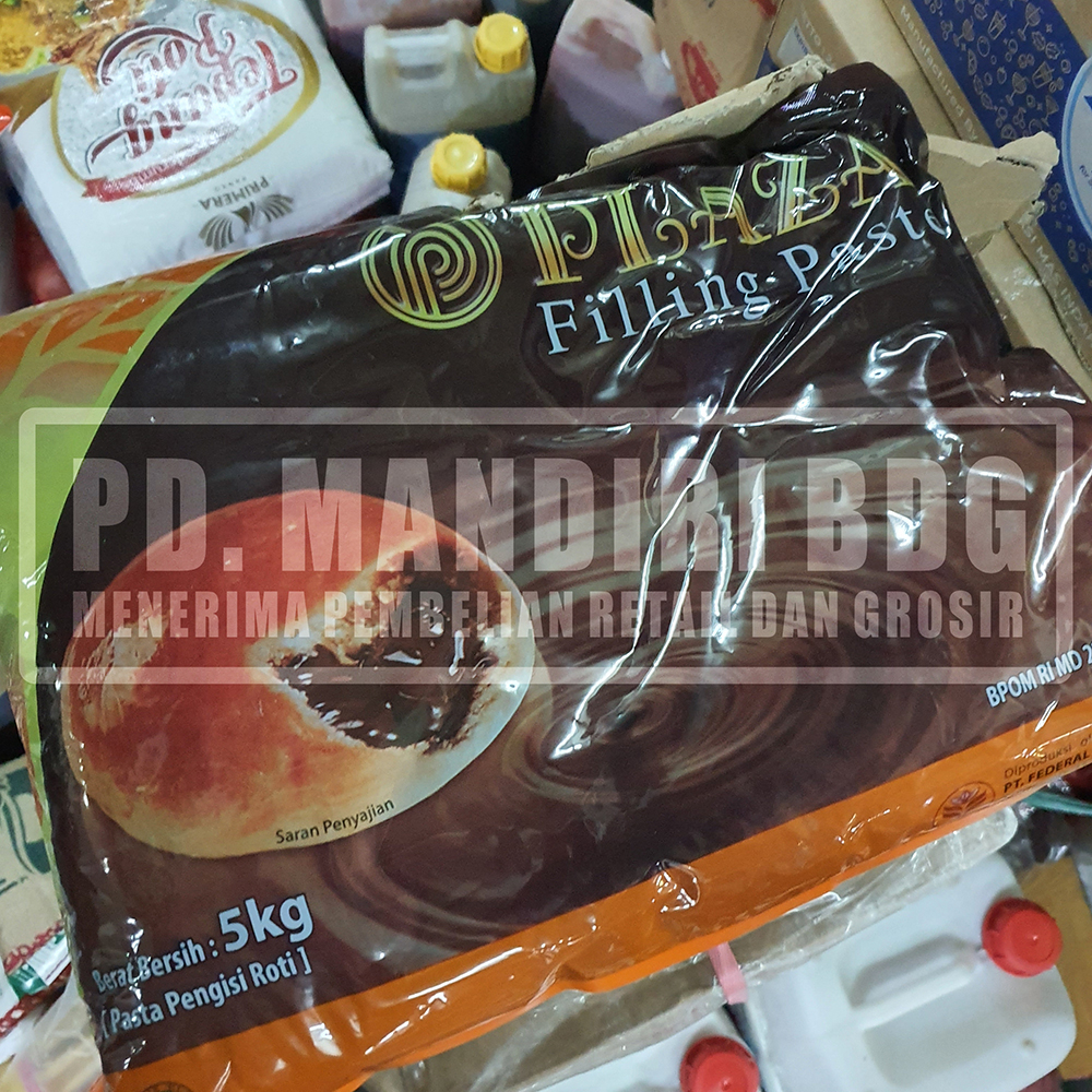 

PLAZA FILLING PASTE SELAI COKLAT 5 KG