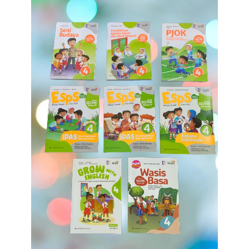 Buku Kumer SD Kelas 4 Penerbit Erlangga / Buku Erlangga Kurikulum Merdeka Kelas 4