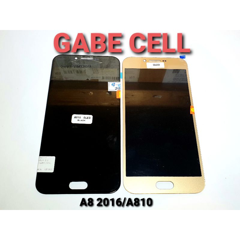 LCD SAMSUNG A8 2016/A810 FULLSET TOUCHSCREEN OLED