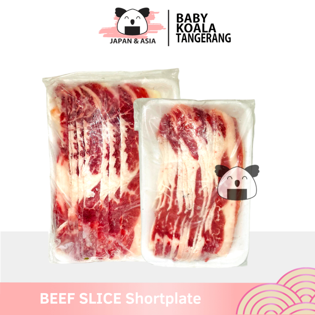 

BEEF SLICE Shortplate 500 g Halal | Sliced -BKT