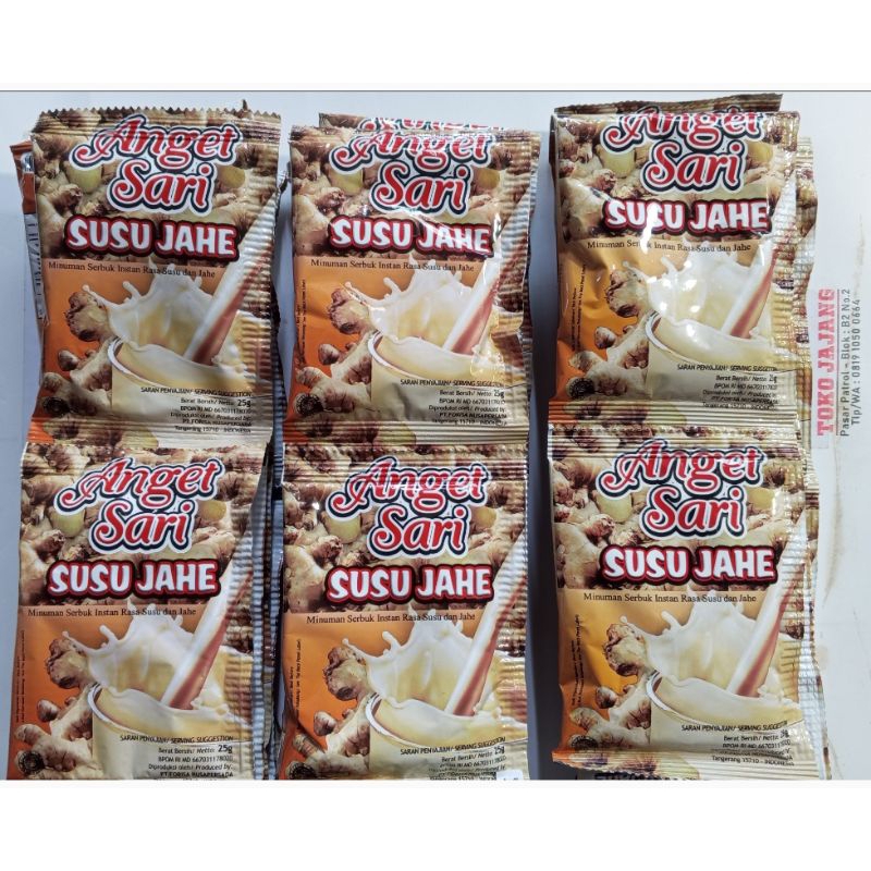 

Anget Sari Susu Jahe isi 10 Sachet @25gr