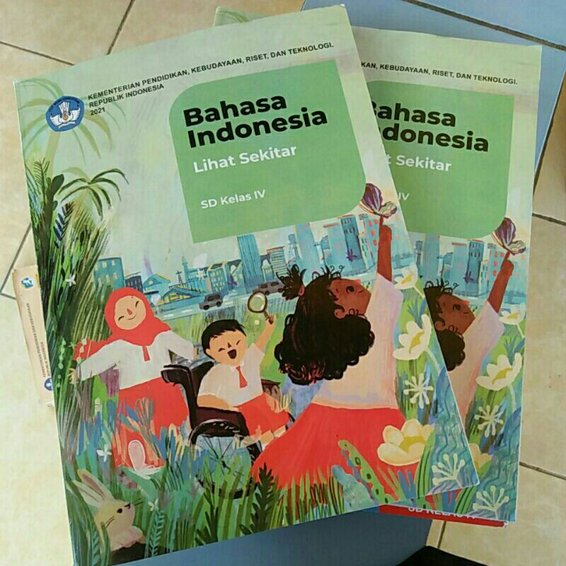 

buku paket bahasa indonesia kelas 4 sd kurmer