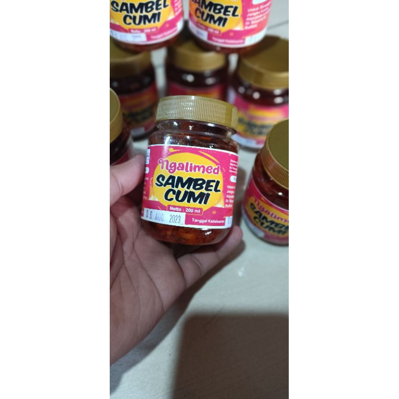 

sambal cumi ngalimed