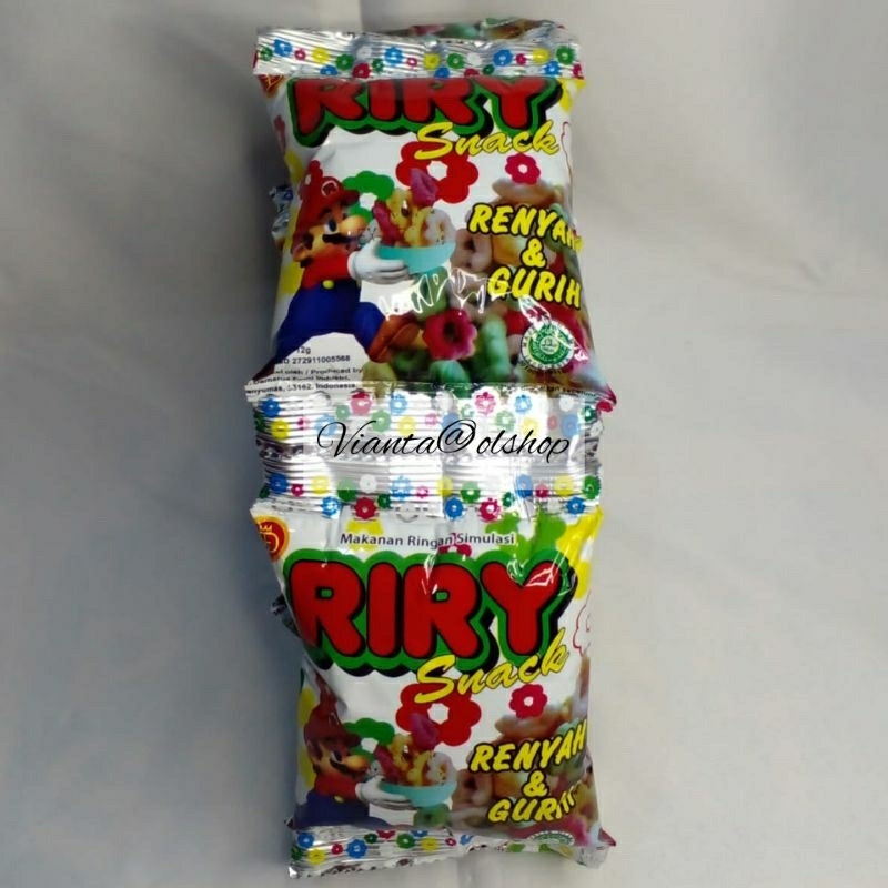 

Riry Snack Renceng isi 10@12gr