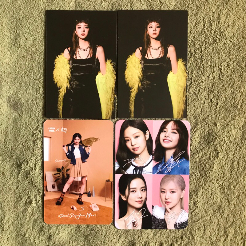 ITZY PHOTOCARD OFFICIAL LIA CHAERYEONG HIDDEN CARD HC GUESS WHO ULTRAMILK BLACKPINK OREO
