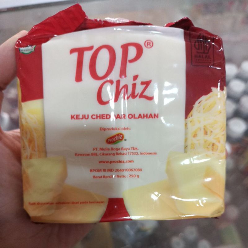 

Top Chiz Keju Cheddar 250gr