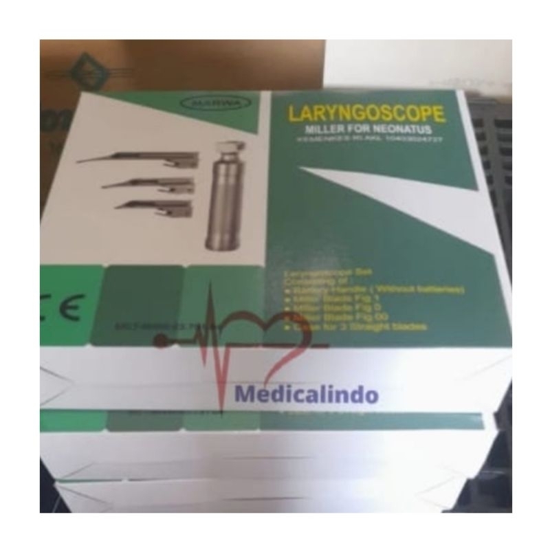 Laringoscope Bayi Neonatus Miller Laryngoscope Set Original Marwa