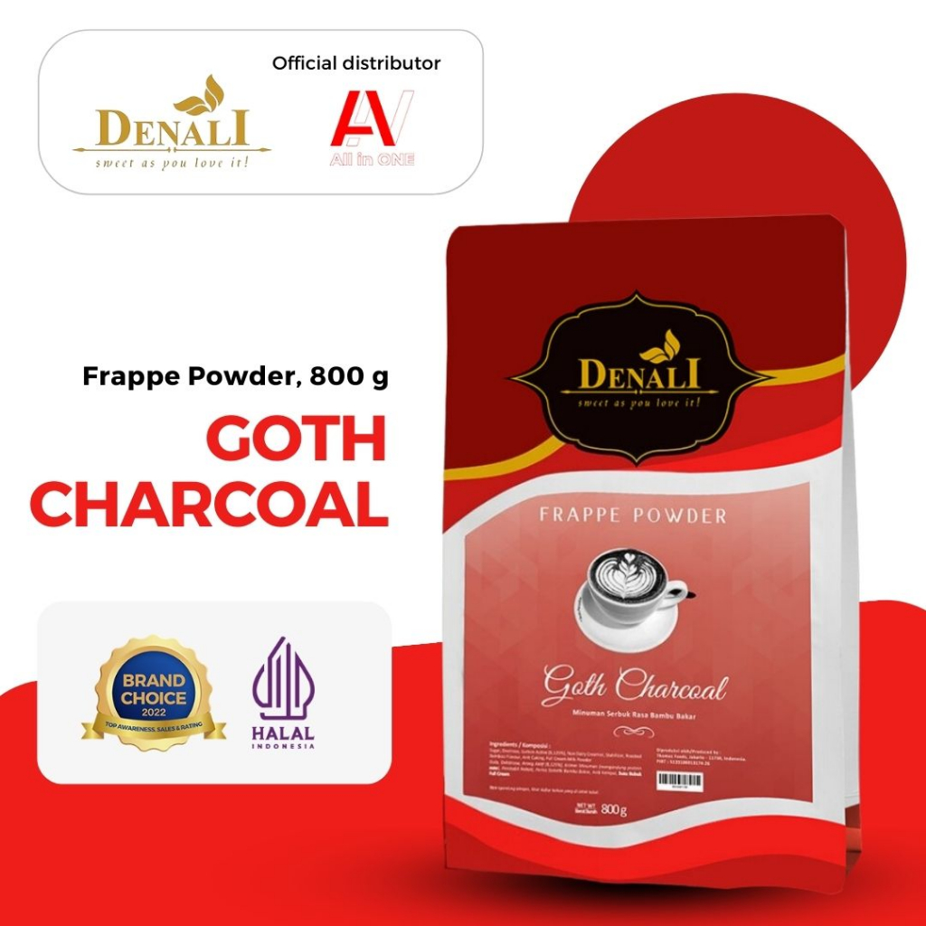 

Denali Frappe Powder 800g - Goth Charcoal