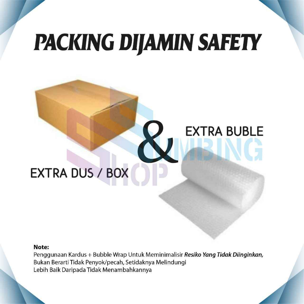 

Ekstra Tambahan Packing Bubble Wrap Kardus