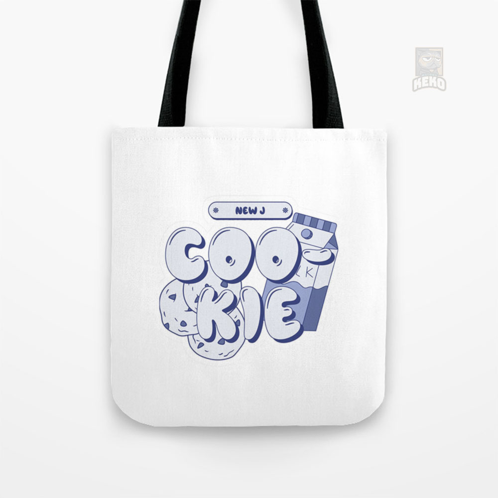 New Jeans Cookie Tote Bag Kanvas