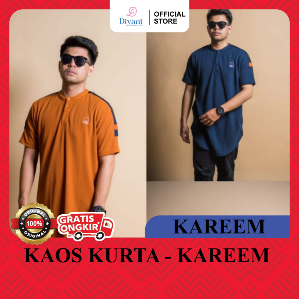 Kaos Kurta Waffle KCG KAREEM