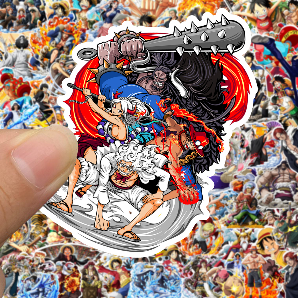 

Stiker Kartun One piece isi 25 pcs