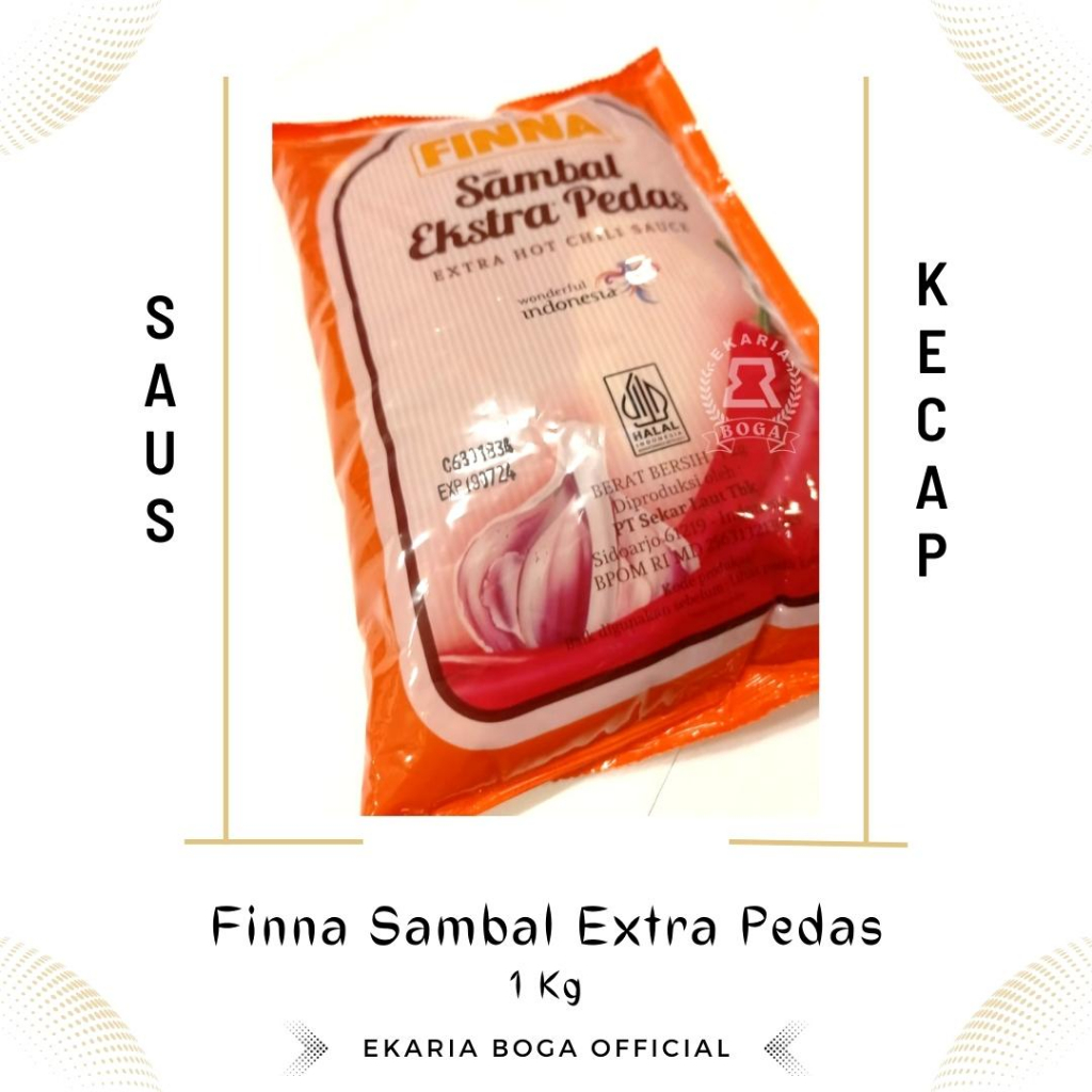 SAUS | SAUS SAMBAL | FINNA | FINNA SAMBAL EXTRA PEDAS 1KG