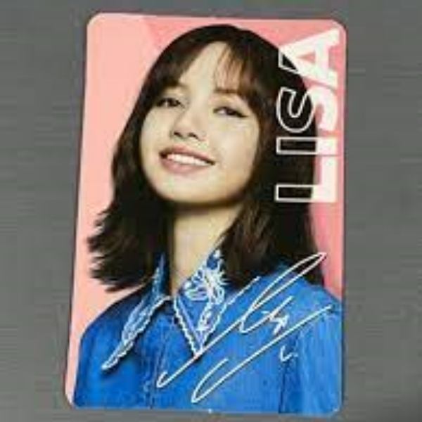 Photocard PC Kartu Blackpink Oreo Lisa
