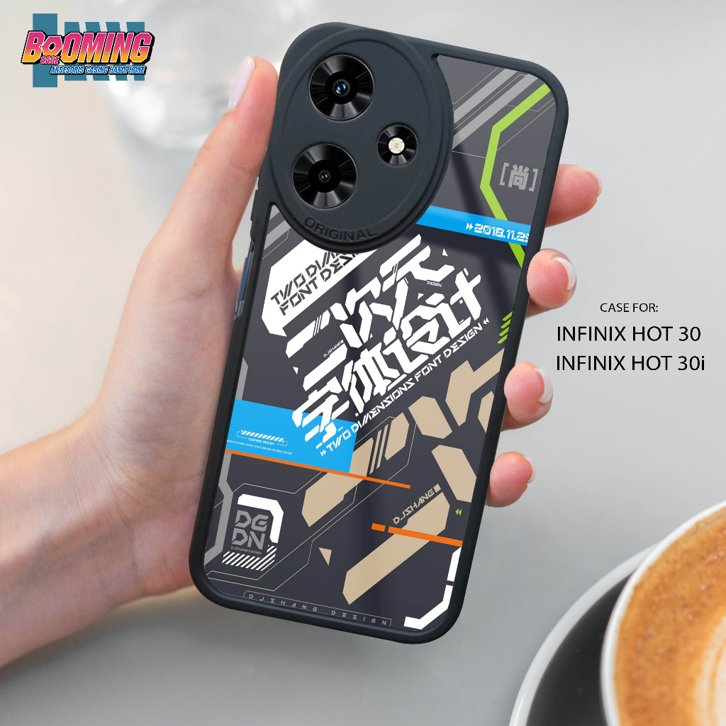 Case Infinix Hot 30 - Infinix Hot 30i Casing Infinix Hot 30 - Infinix Hot 30i MOTIF GUNDAM - Casing 