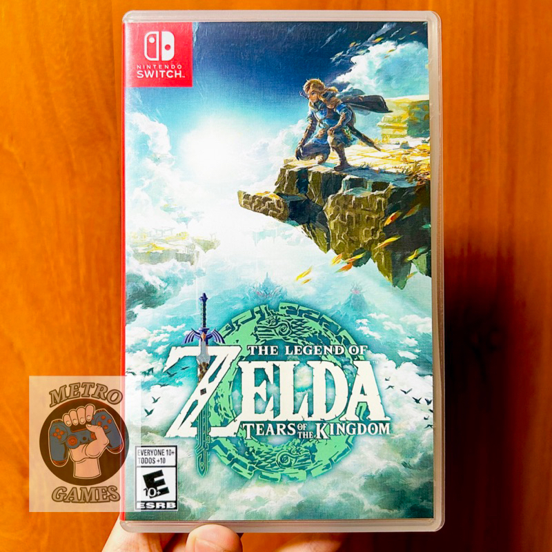 Zelda Tears of the Kingdom Switch Catridge Fisik The Legend of Zelda TOTK Nintendo Switch Nitendo ga