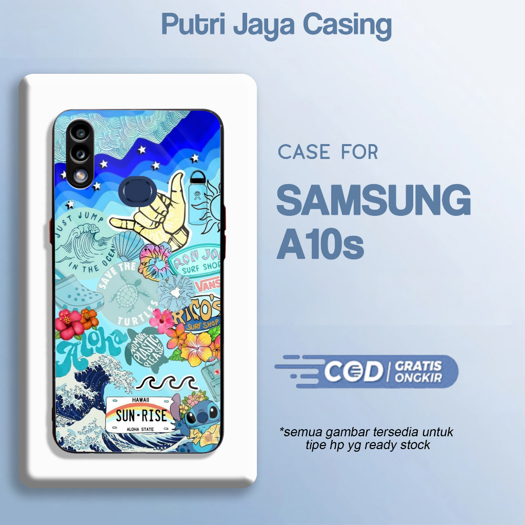 Case Hp Samsung A10s Casing Samsung A10s Motif AESTHETIC STIKER 4 Casing Terbaru Case Karakter Lucu 