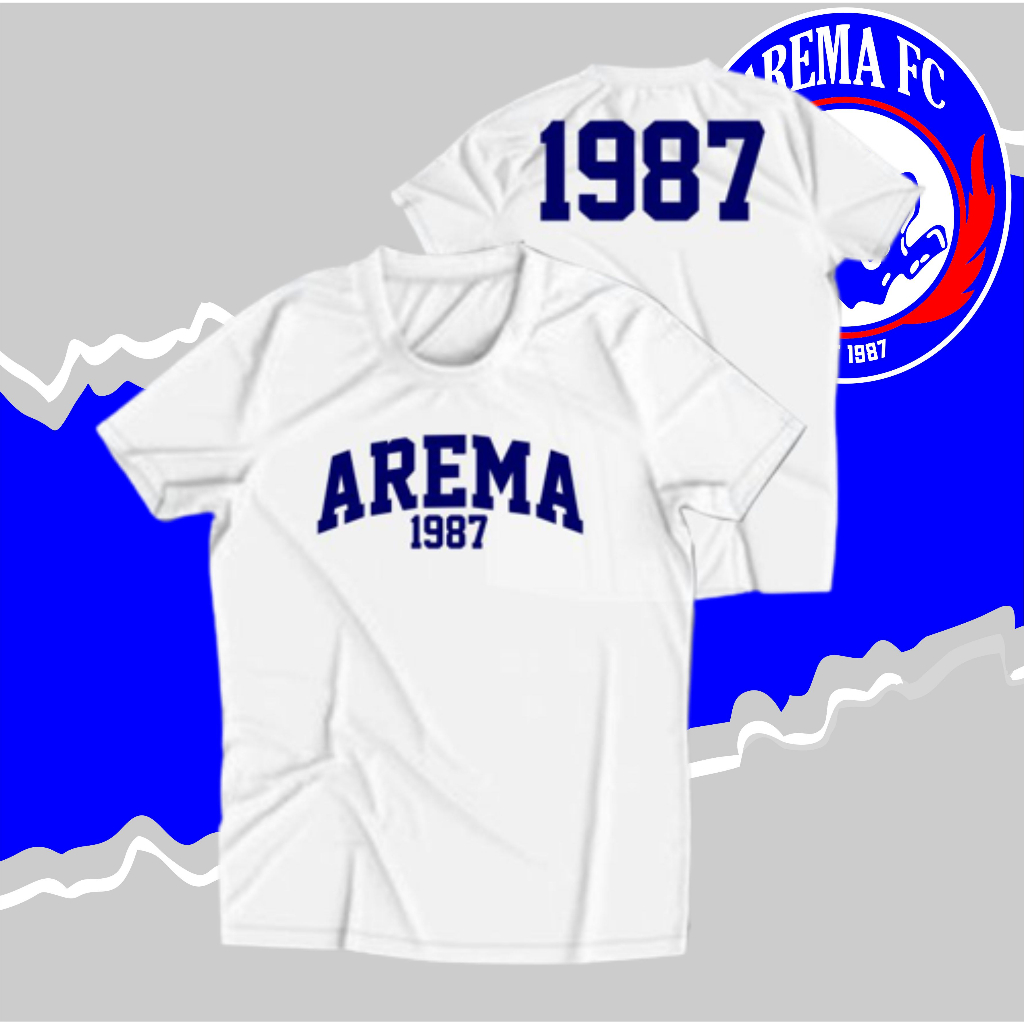 Kaos Arema 1987 / KAOS 1987 AREMA MURAH / KAOS AREMA / kaos Arema suporter